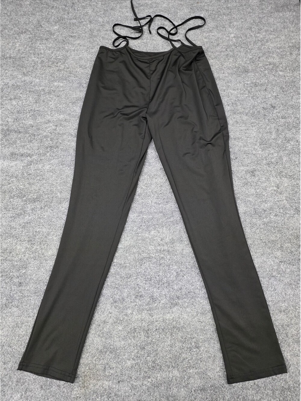 Blush Mark Black Wrap Around Tie Waist Pants Size L